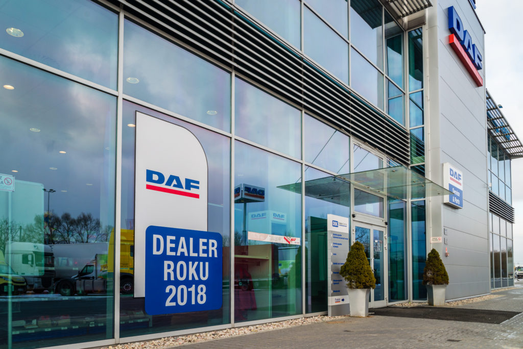 DBK Center, dealer DAF, Białystok