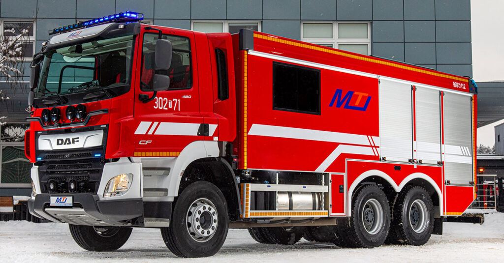 DAF CF 480 dla straży pożarnej z Kielc