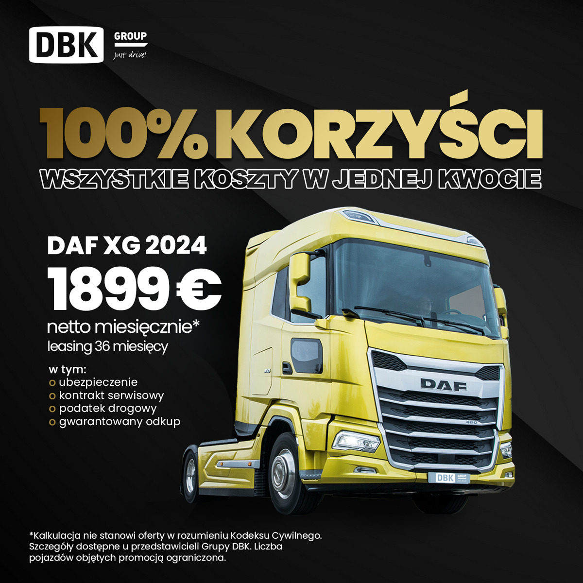 Promocja DAF w DBK