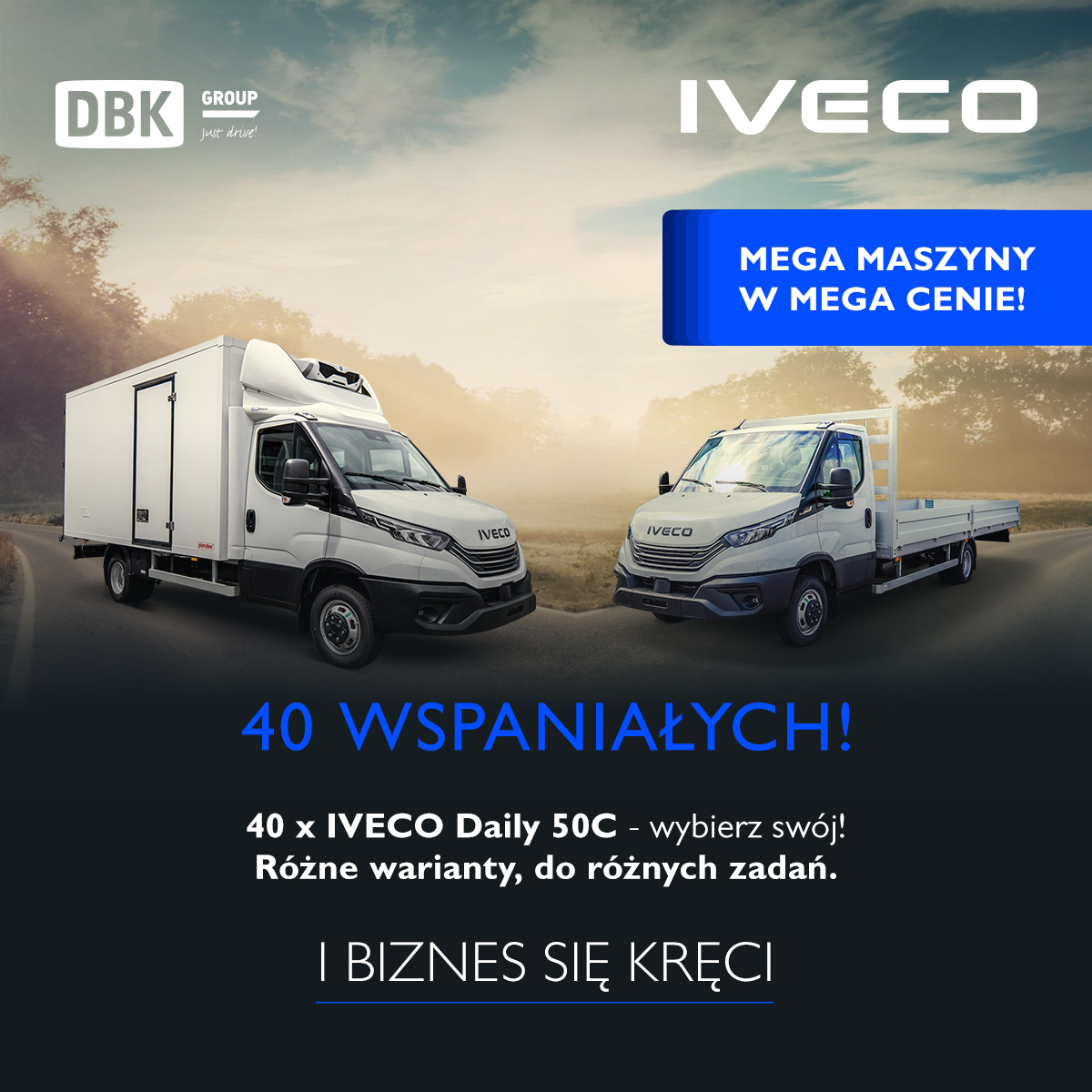 Promocja DBK - IVECO Daily 50C – Gotowy do pracy od zaraz