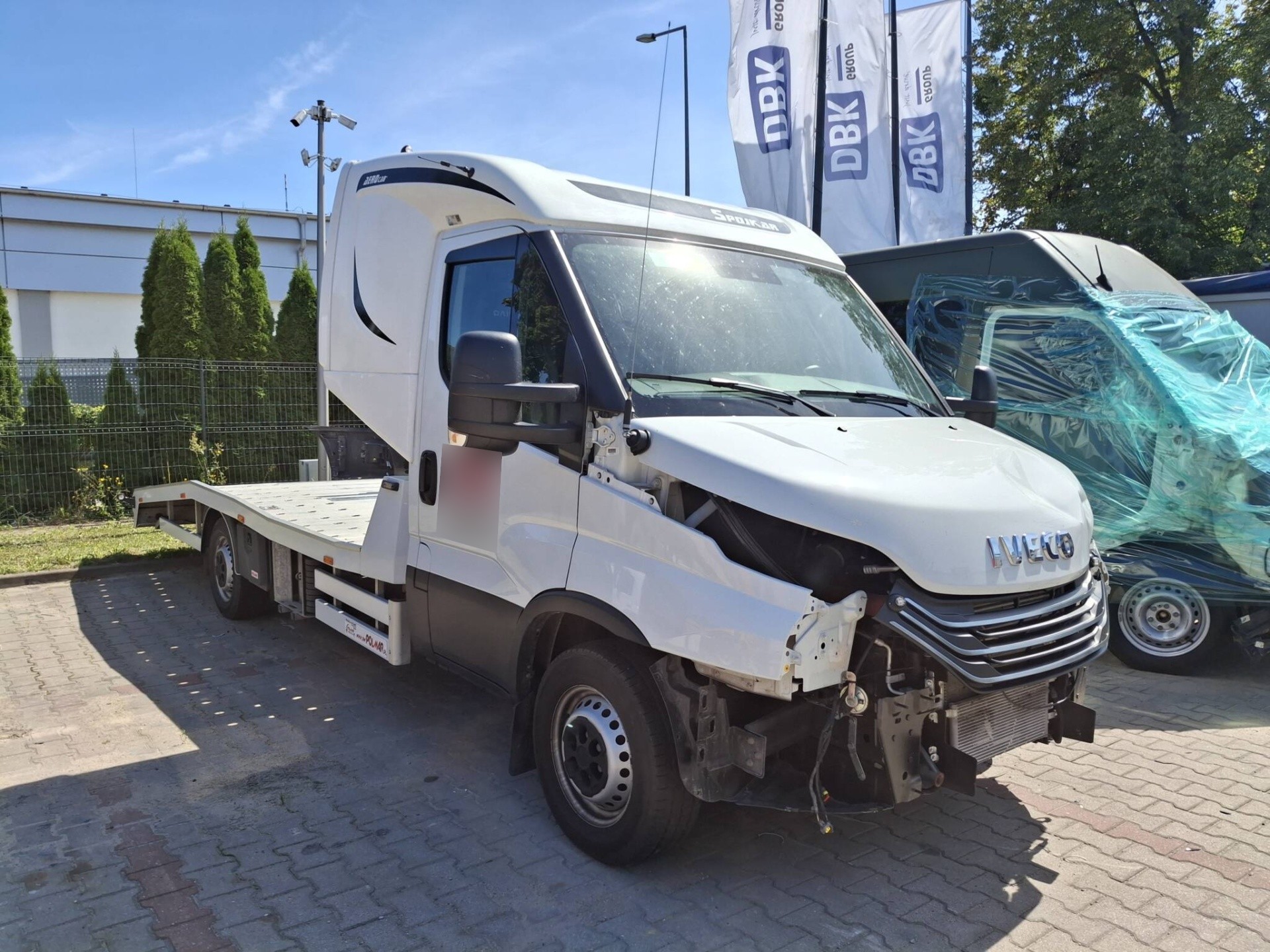 Bezgotówkowa naprawa Iveco Daily z polisy PZU w Olsztynie