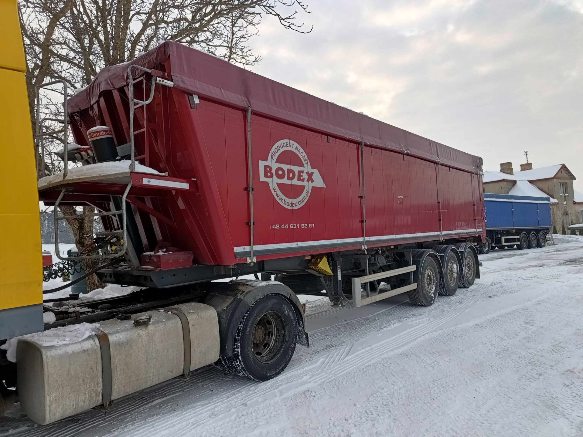 Bezgotówkowa naprawa naczepy Bodex z polisy PZU w Suwałkach