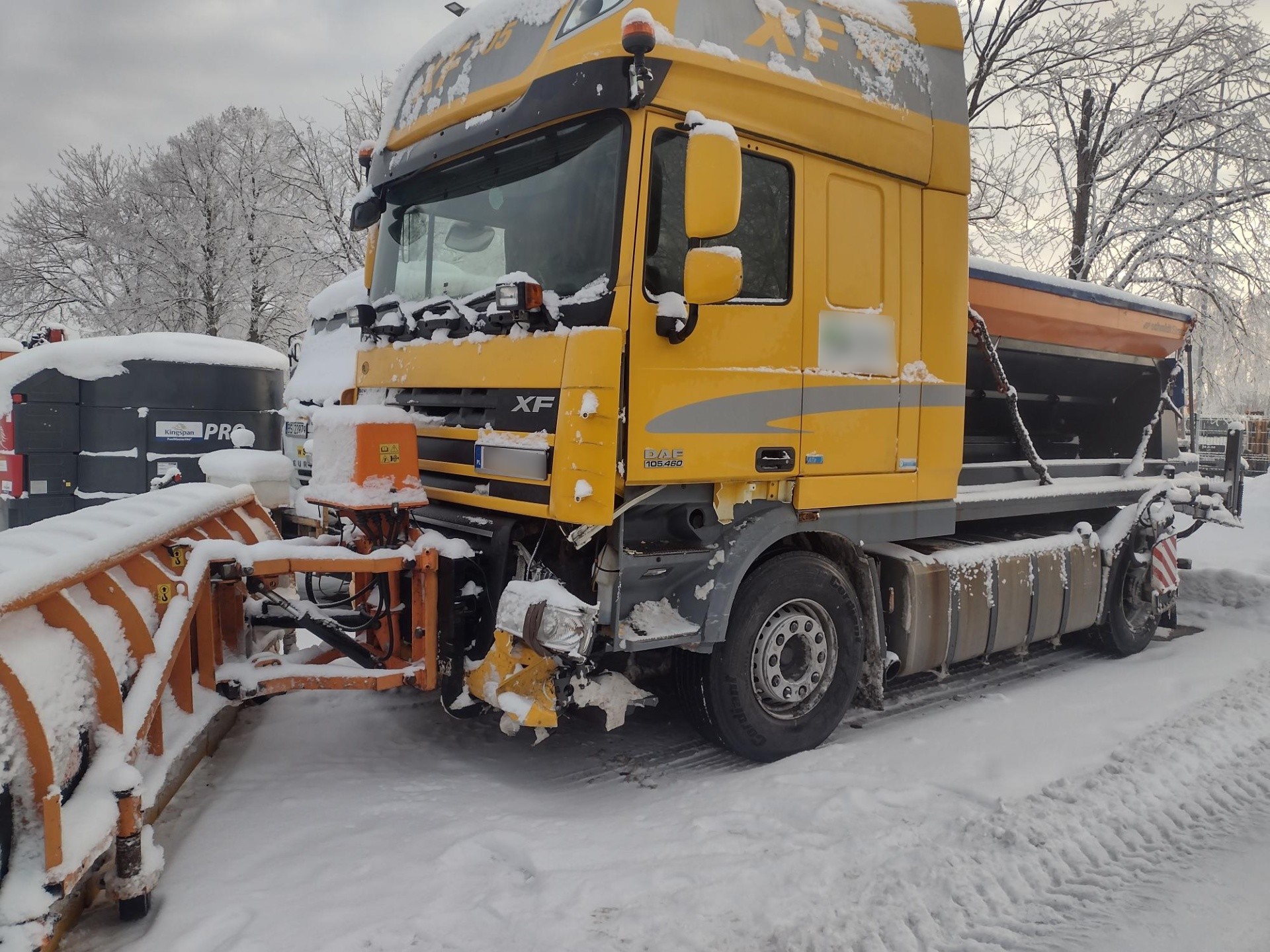 Bezgotówkowa naprawa DAF 105 z polisy PZU w Suwałkach