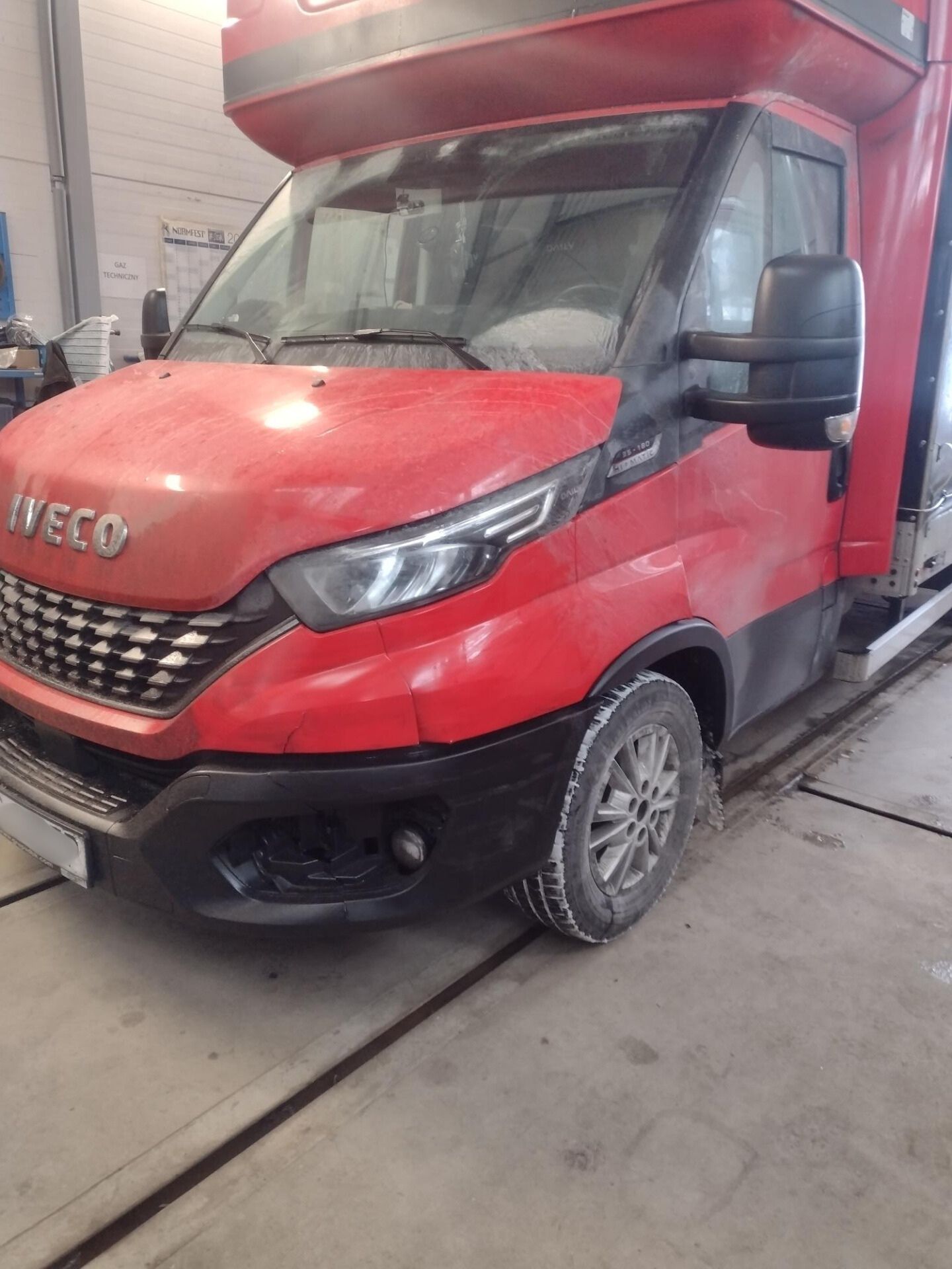 Bezgotówkowa naprawa IVECO Daily z polisy Ergo Hestia w Suwałkach