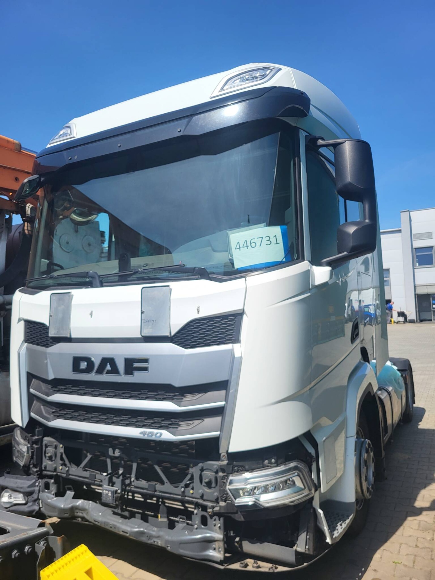 Naprawa blacharsko-lakiernicza DAF XF po kradzieży | Opole