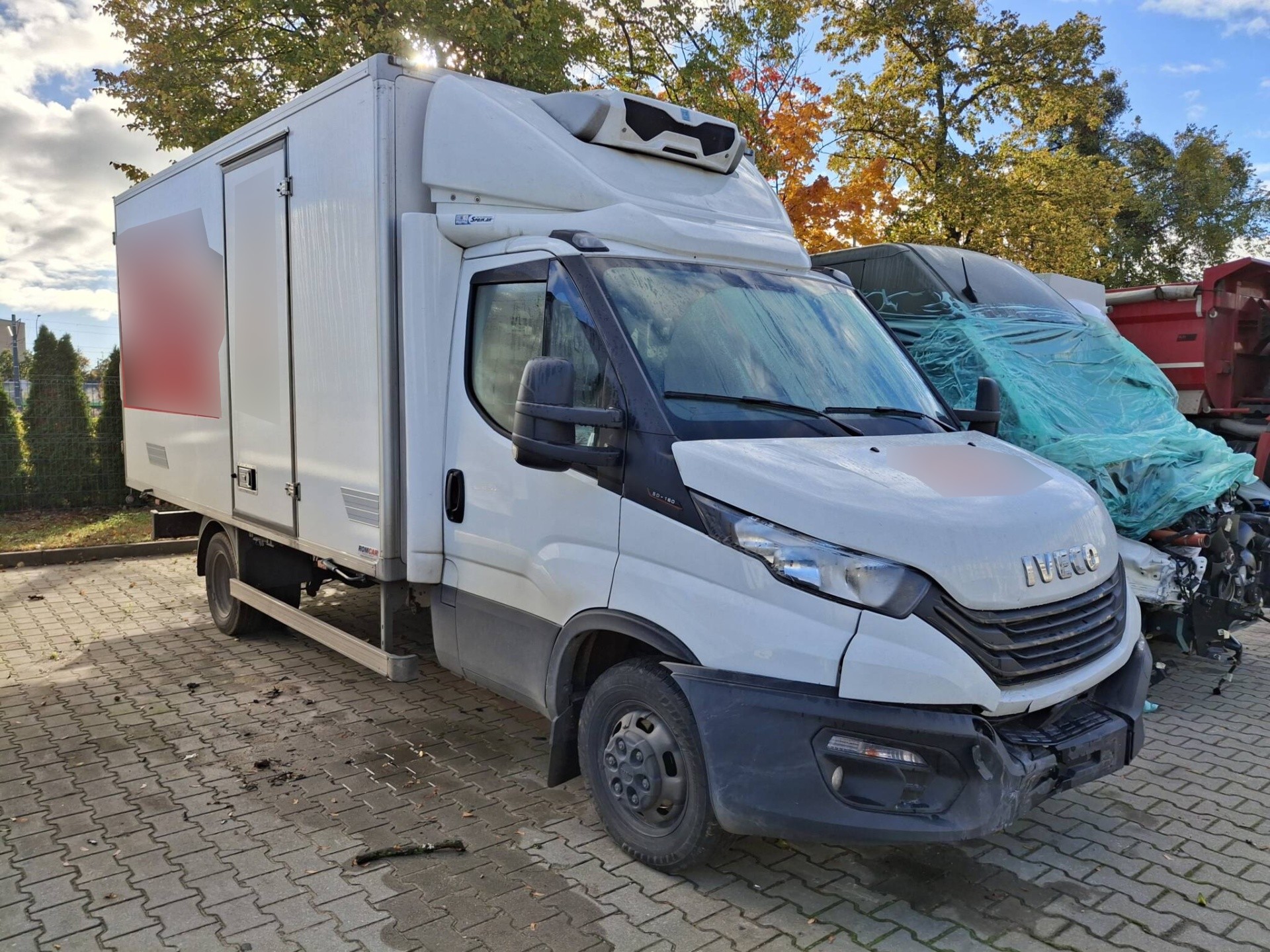 Iveco Daily: Naprawa powypadkowa po zderzeniu czołowym – Olsztyn