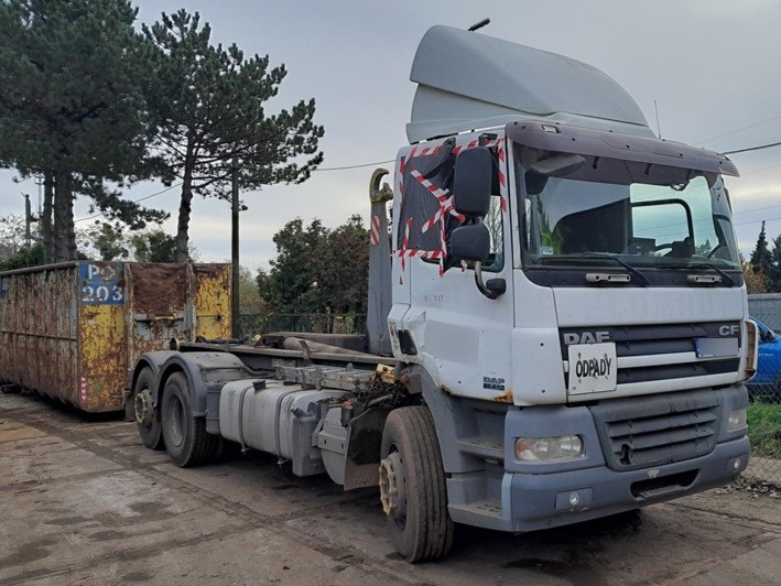 Bezgotówkowa naprawa DAF CF z polisy Ergo Hestia w Niepruszewie