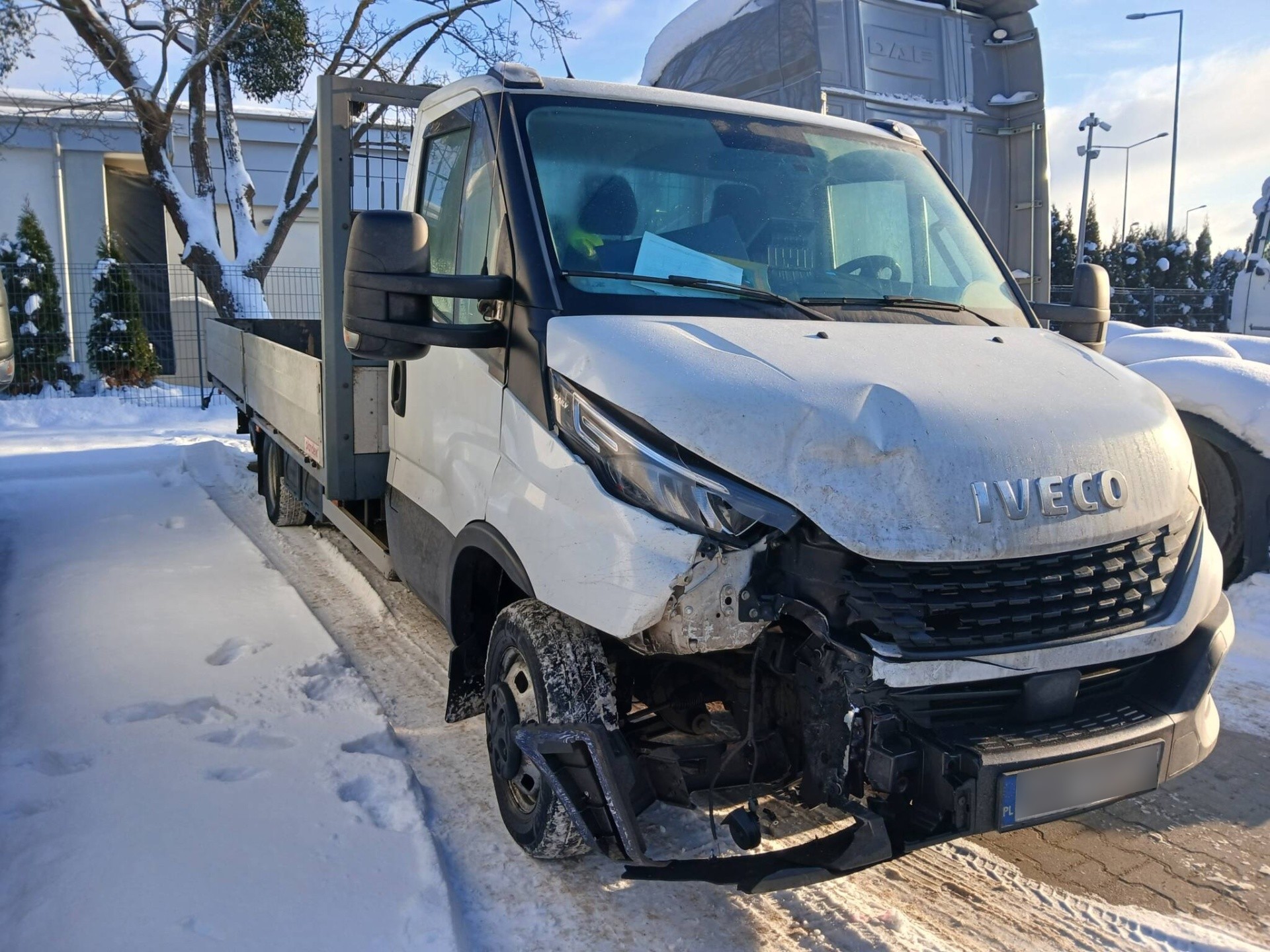 Bezgotówkowa naprawa Iveco z polisy Ergo Hestia w Olsztynie
