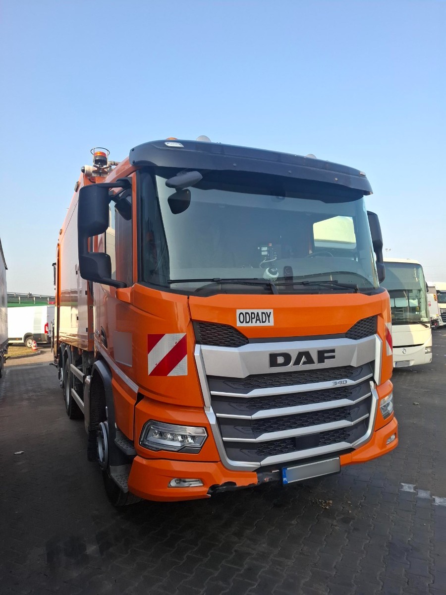 DAF XD: Naprawa blacharska po najechaniu na lód – Białystok