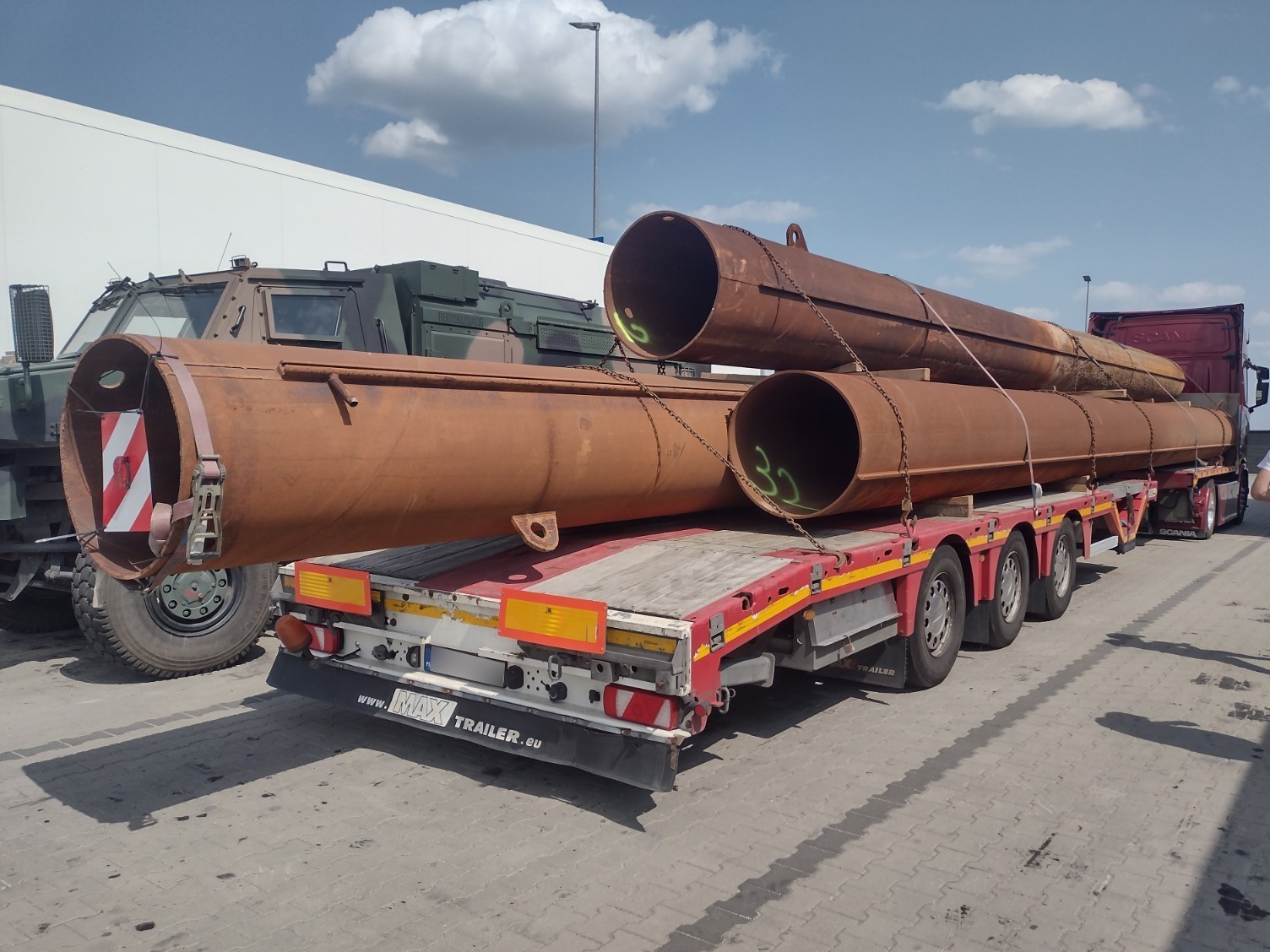 Max Trailer: Naprawa po szkodzie zagranicznej w DBK Suwałki