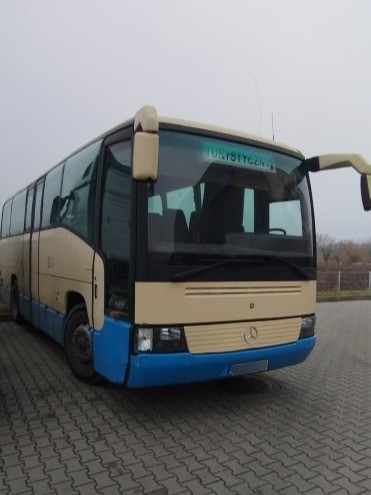 Bezgotówkowa naprawa autobusu Mercedes z polisy Ergo Hestia w Niepruszewie