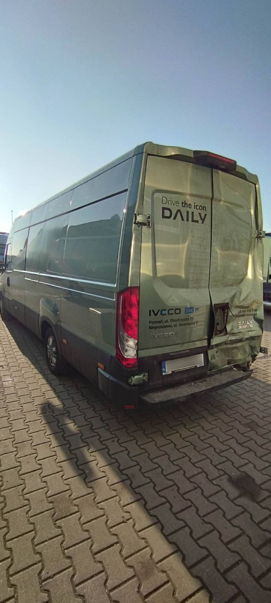 Bezgotówkowa naprawa Iveco Daily z polisy Allianz w Niepruszewie