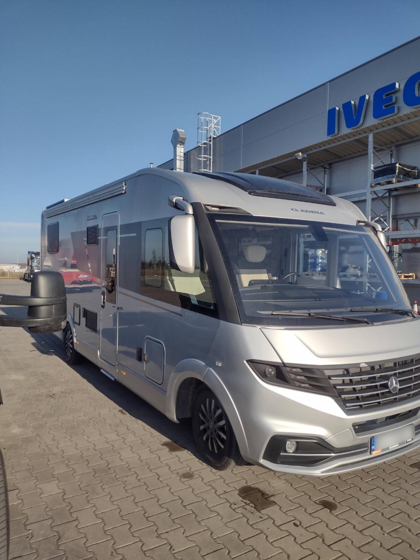 Bezgotówkowa naprawa kampera Adria z polisy PZU w Suwałkach