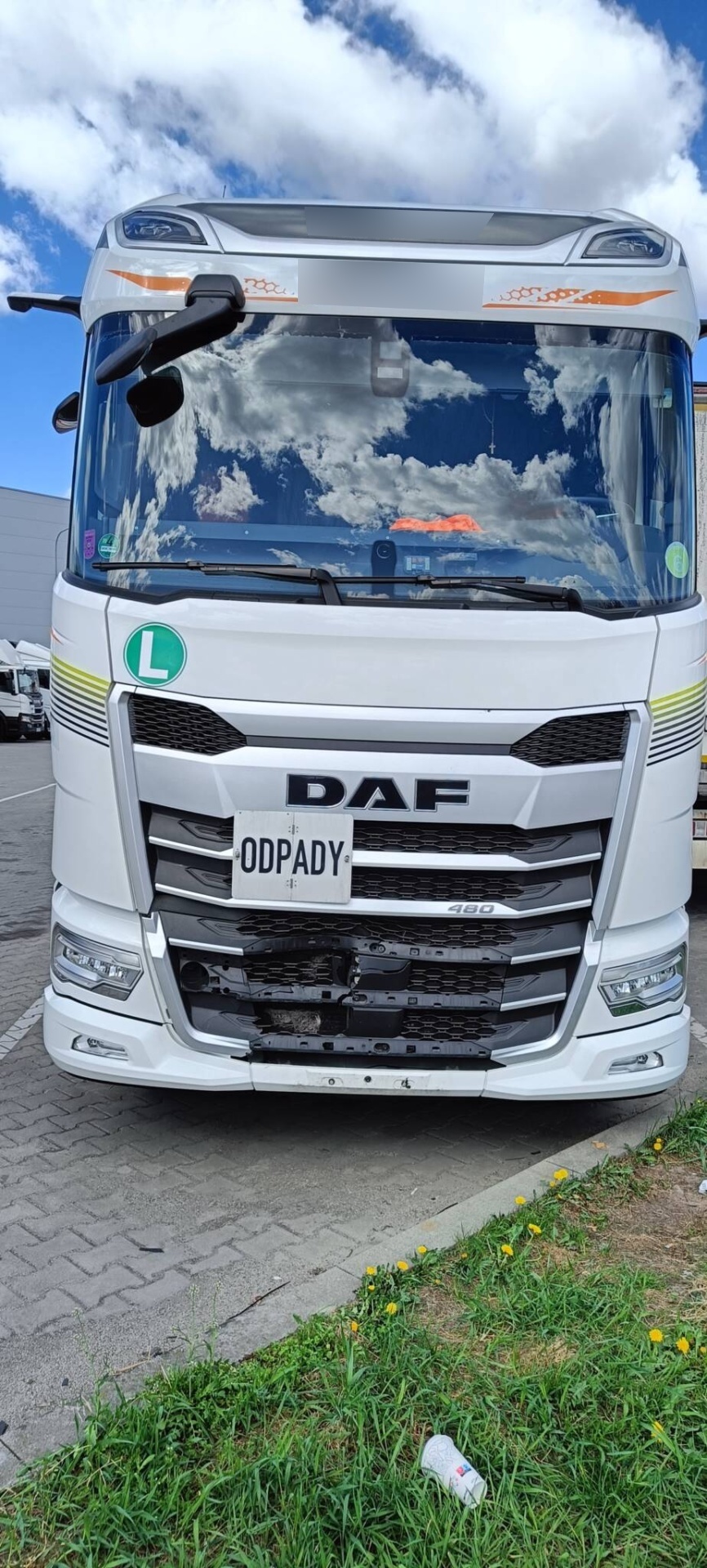 DAF XG: Naprawa powypadkowa po kolizji z sarną – Legnica
