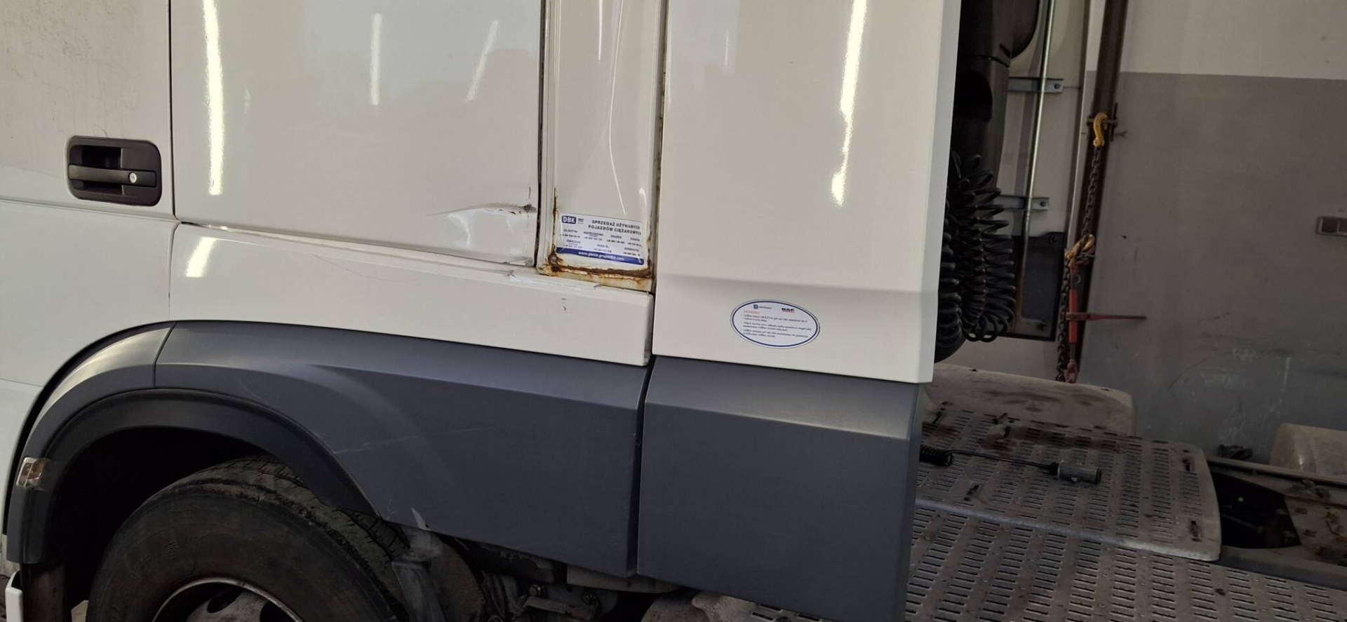 Bezgotówkowa naprawa DAF XF z polisy PZU w Bydgoszczy