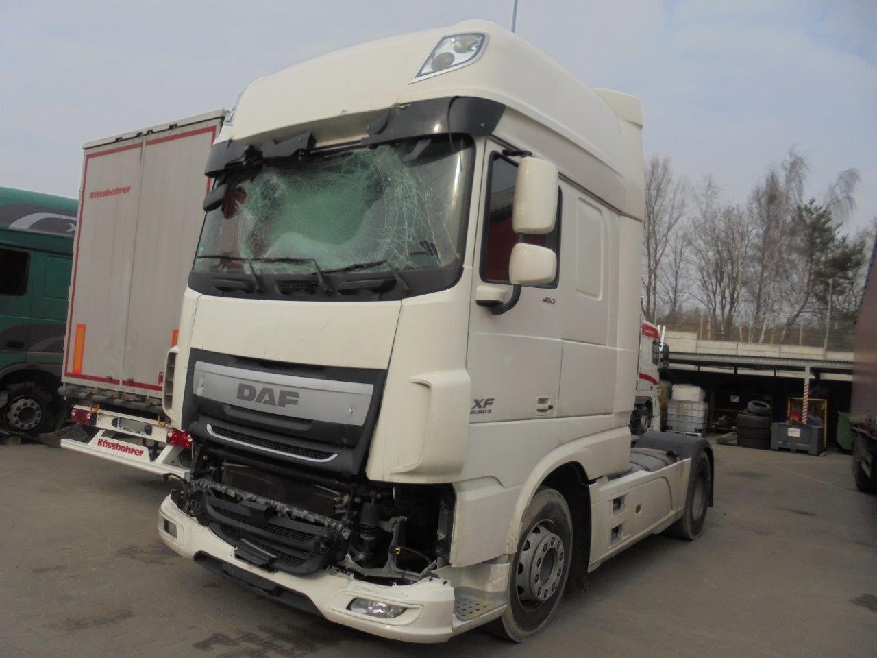 DAF: Naprawa powypadkowa po karambolu w tunelu – Gdańsk