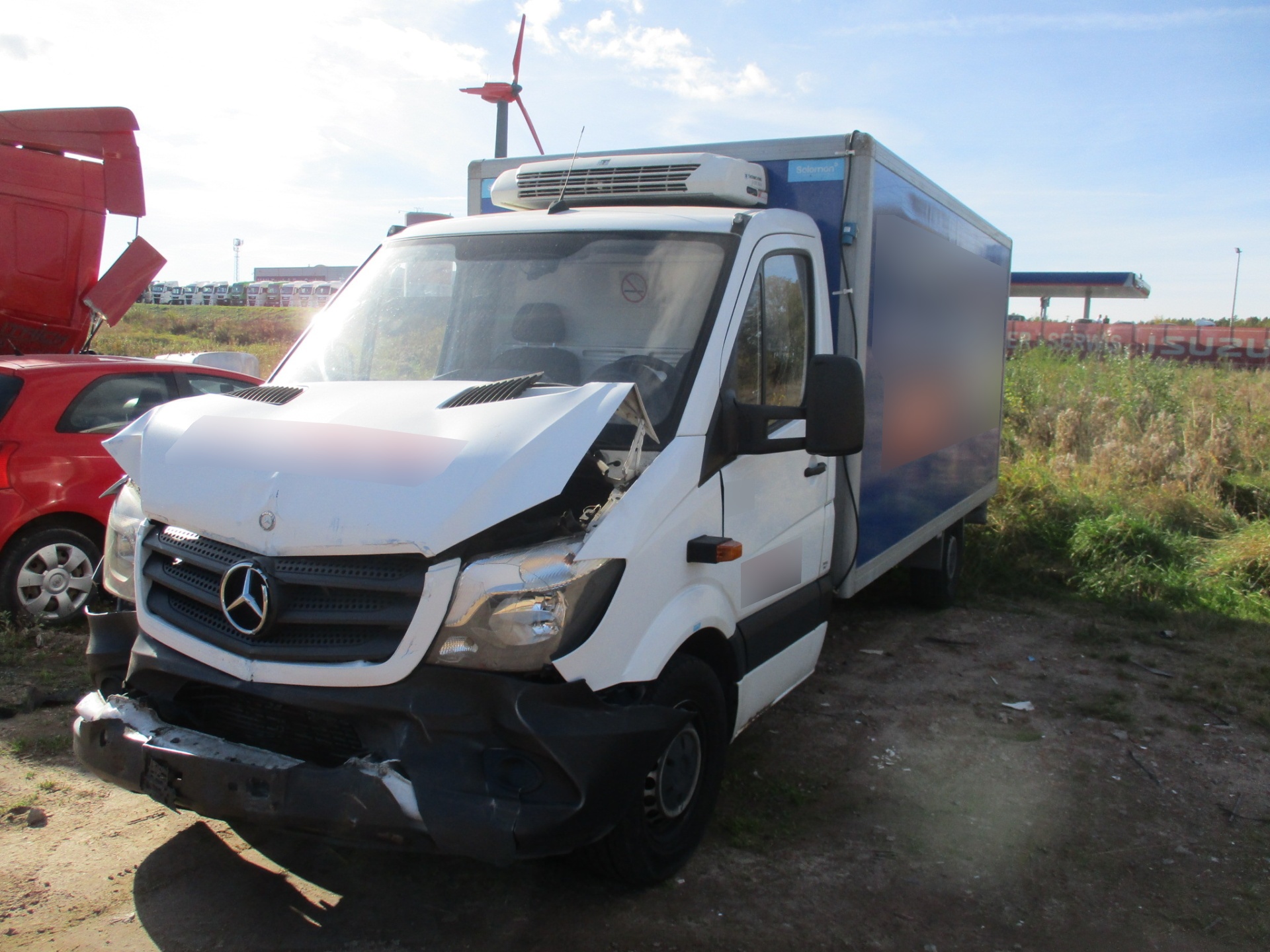 Bezgotówkowa naprawa Mercedesa Sprintera z polisy Warta w Gdańsku