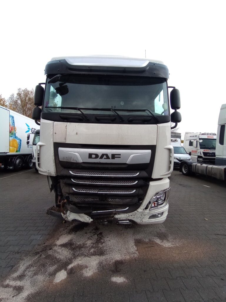 Bezgotówkowa naprawa ciągnika siodłowego DAF XF z polisy Ergo Hestia w Gdańsku