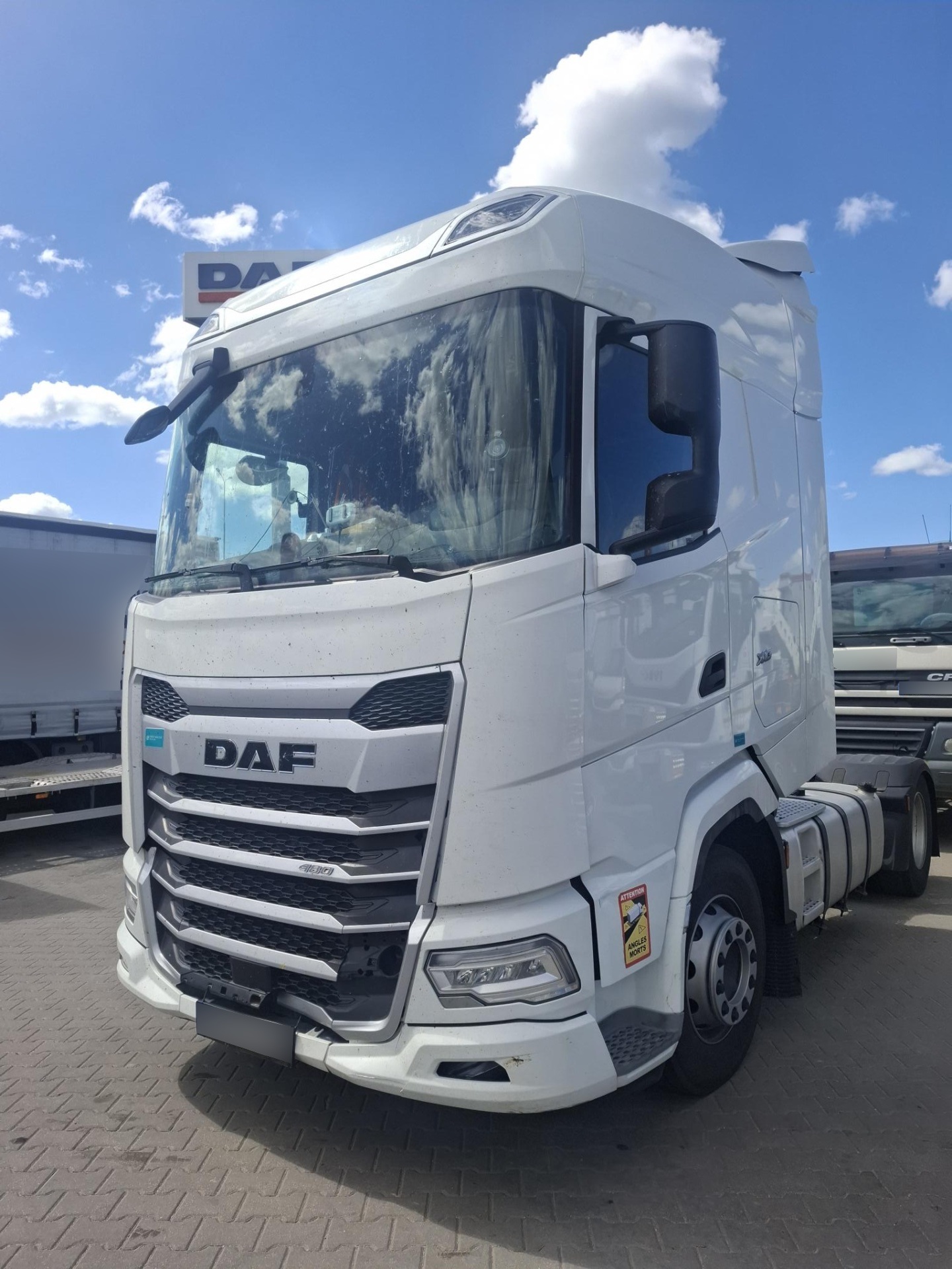DAF XG: Naprawa blacharska po zderzeniu z sarną – Białystok