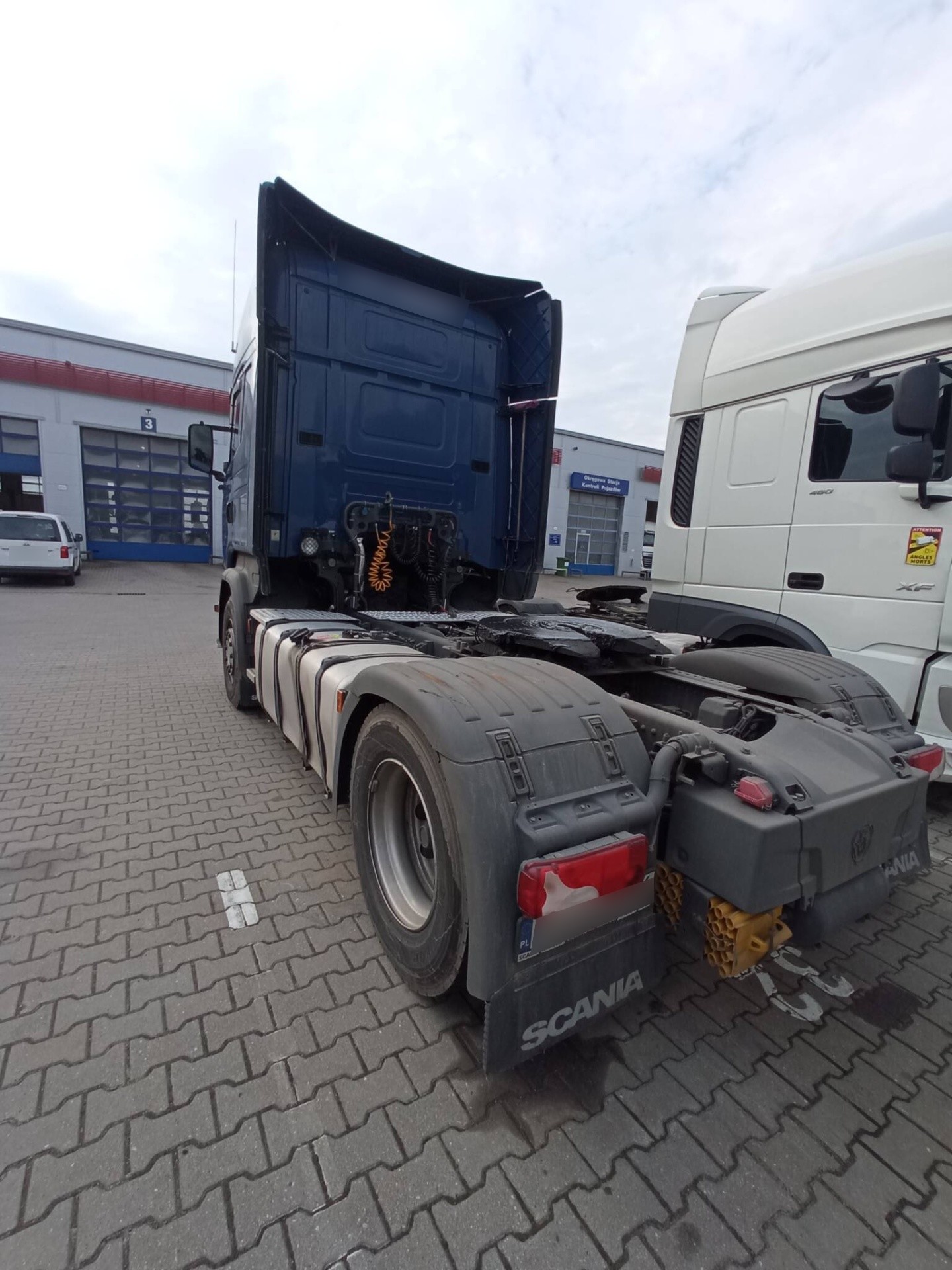 Bezgotówkowa naprawa Scanii z polisy Compensa w Gdańsku