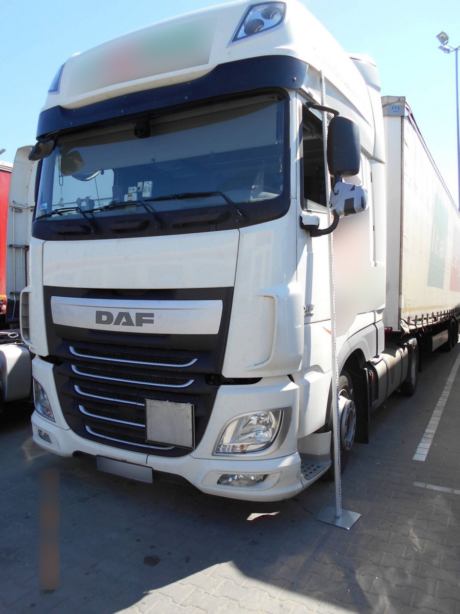 Bezgotówkowa naprawa ciągnika DAF XF z polisy PZU w Gdańsku