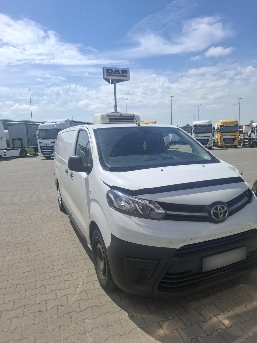 Toyota Proace: Naprawa powypadkowa po zderzeniu z łosiem – Białystok