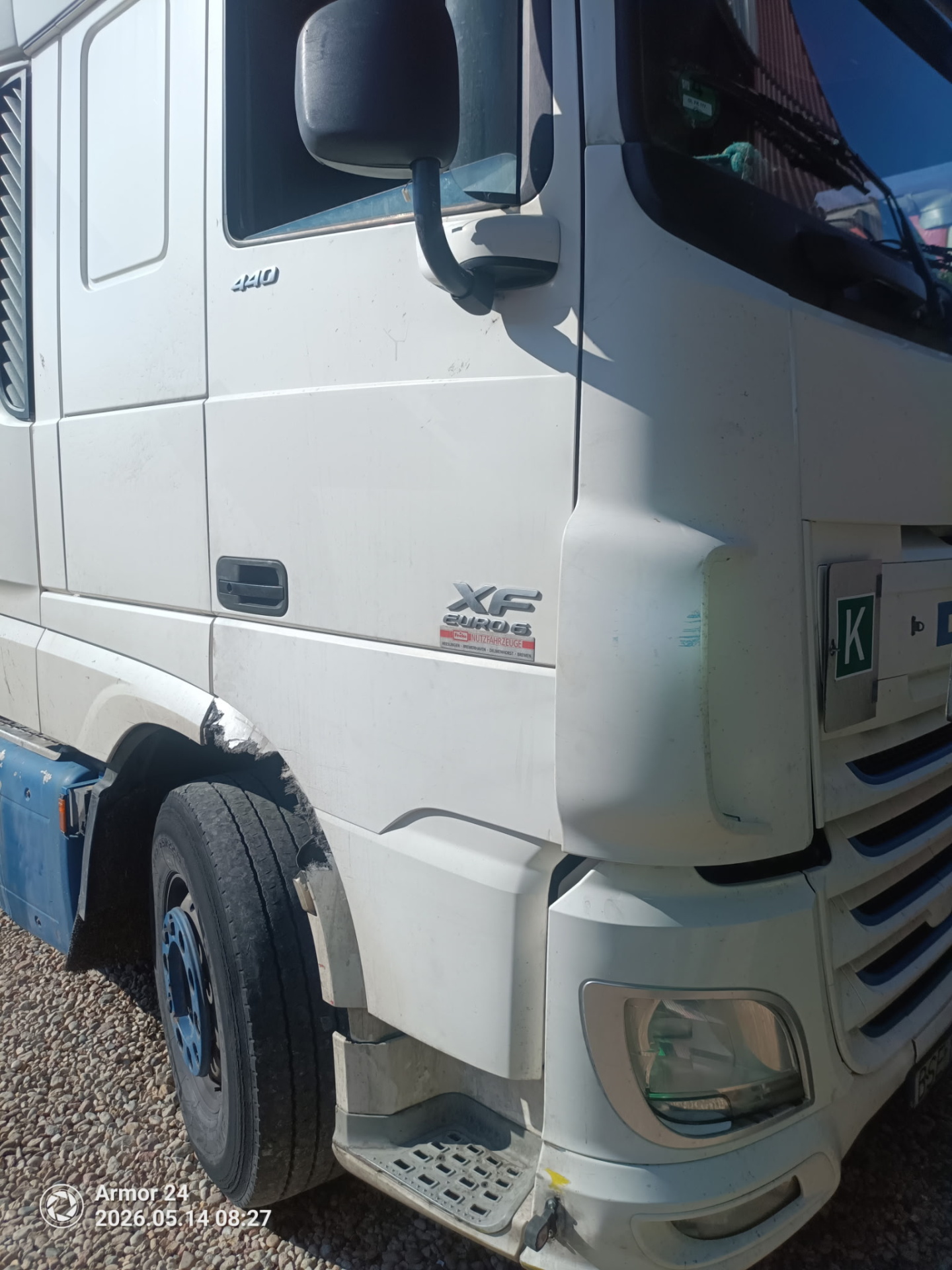 Bezgotówkowa naprawa DAF XF z polisy PZU w Suwałkach