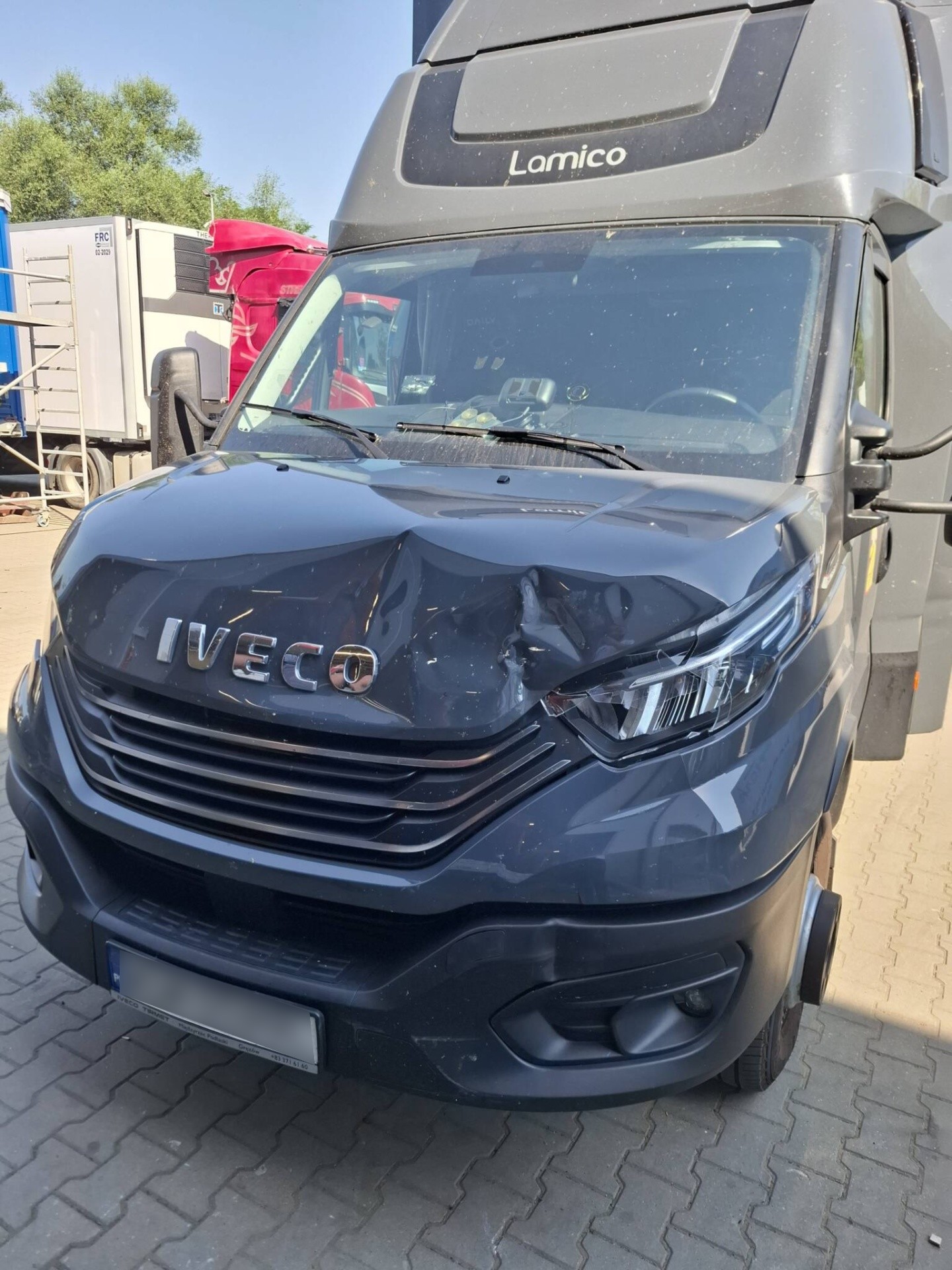 Bezgotówkowa naprawa Iveco Daily z polisy Allianz w Krakowie