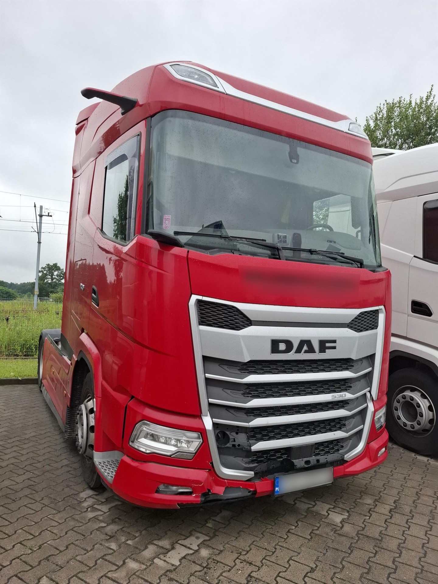 DAF XG: Naprawa powypadkowa po kolizji ze zwierzęciem – Wrocław