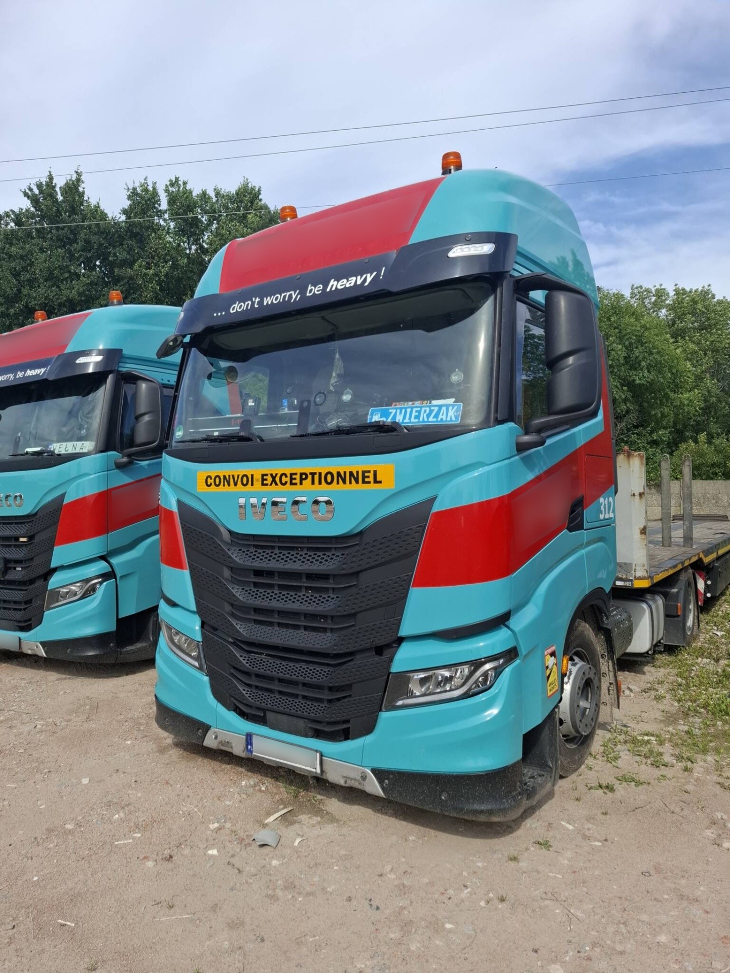 IVECO S-WAY: Naprawa blacharska po uderzeniu naczepy – Niepruszewo