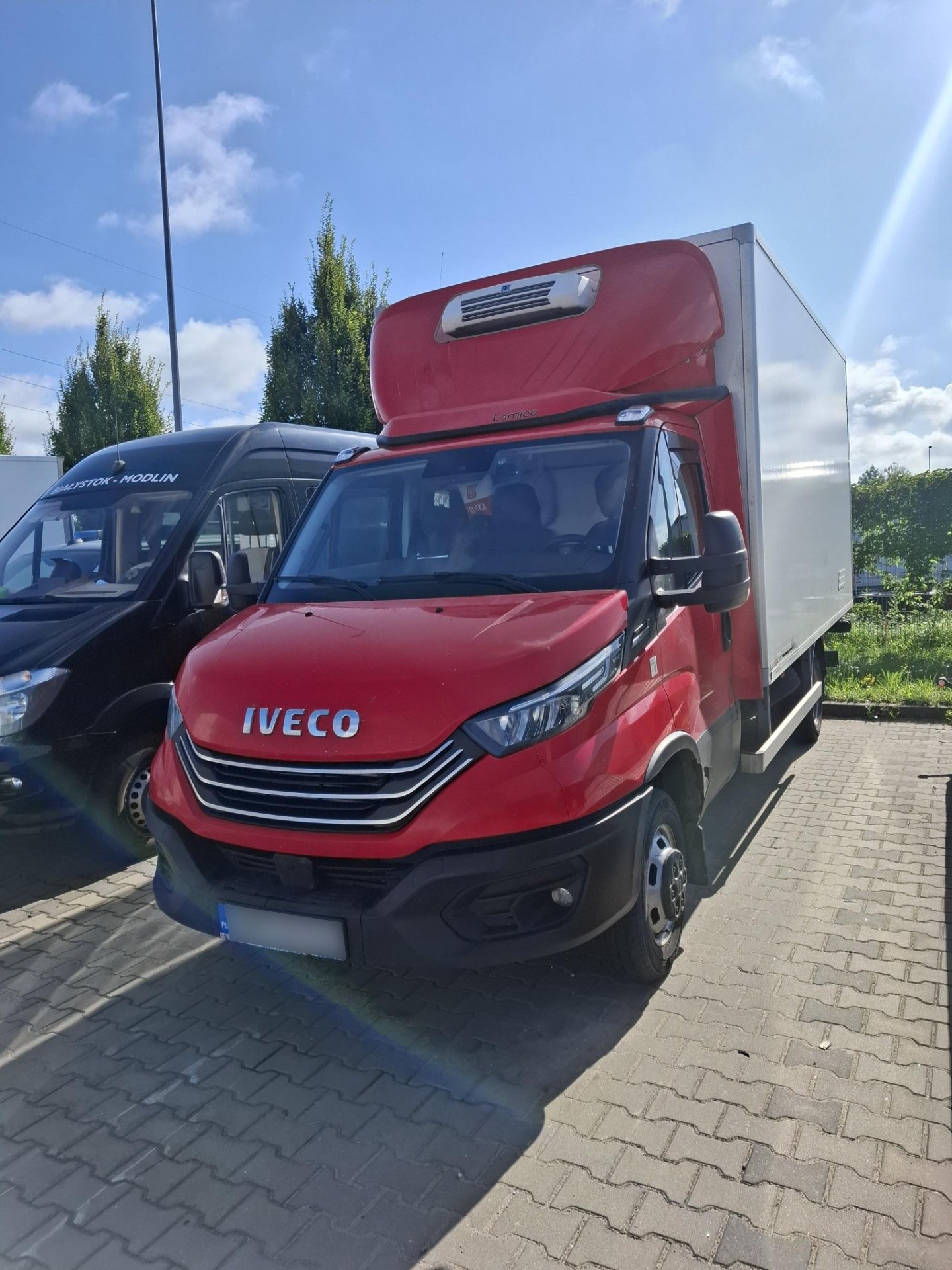 Bezgotówkowa naprawa IVECO Daily z polisy Ergo Hestia w Białymstoku