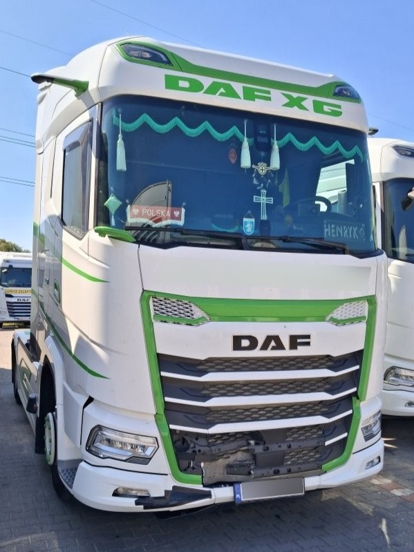 DAF XG: Naprawa blacharska po kolizji z sarną – Szczecin