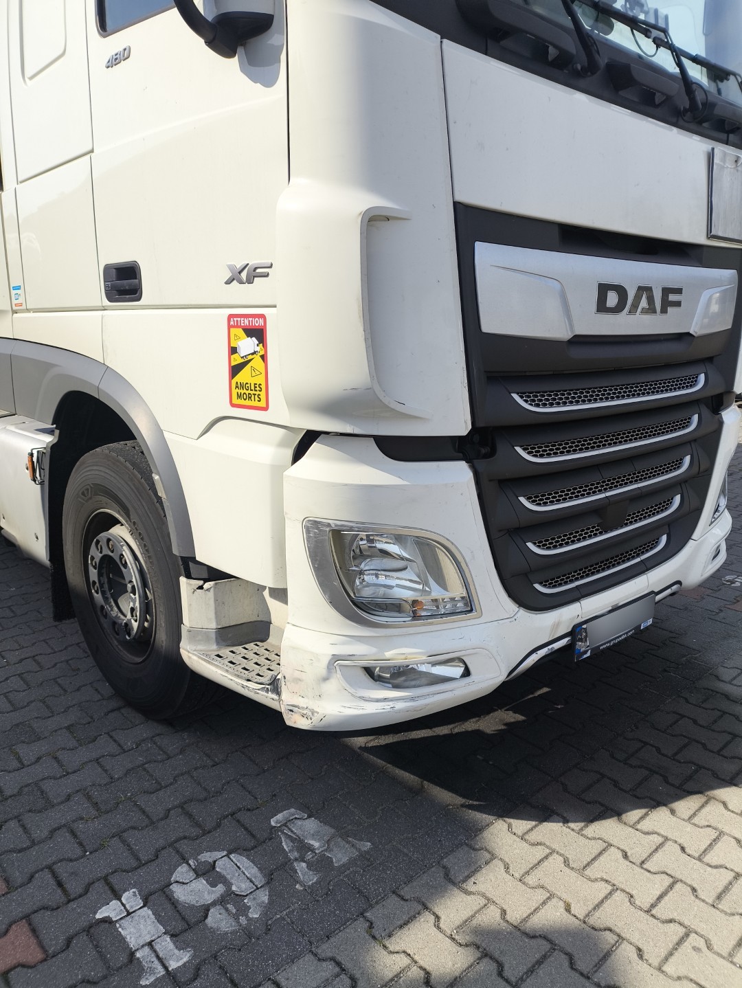 Bezgotówkowa naprawa DAF XF z polisy Warta w Szczecinie