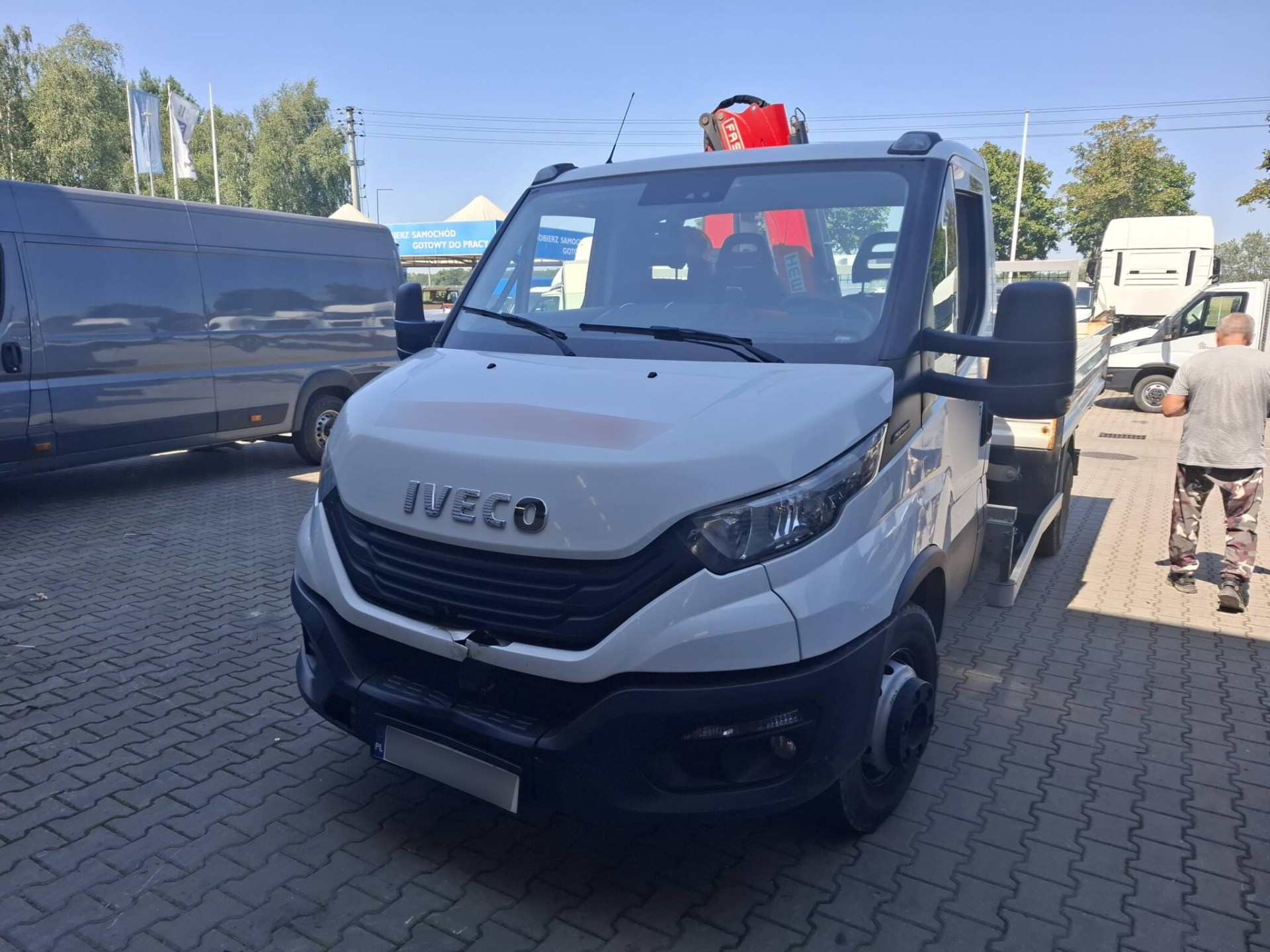 Bezgotówkowa naprawa IVECO z polisy UNIQA w Niepruszewie
