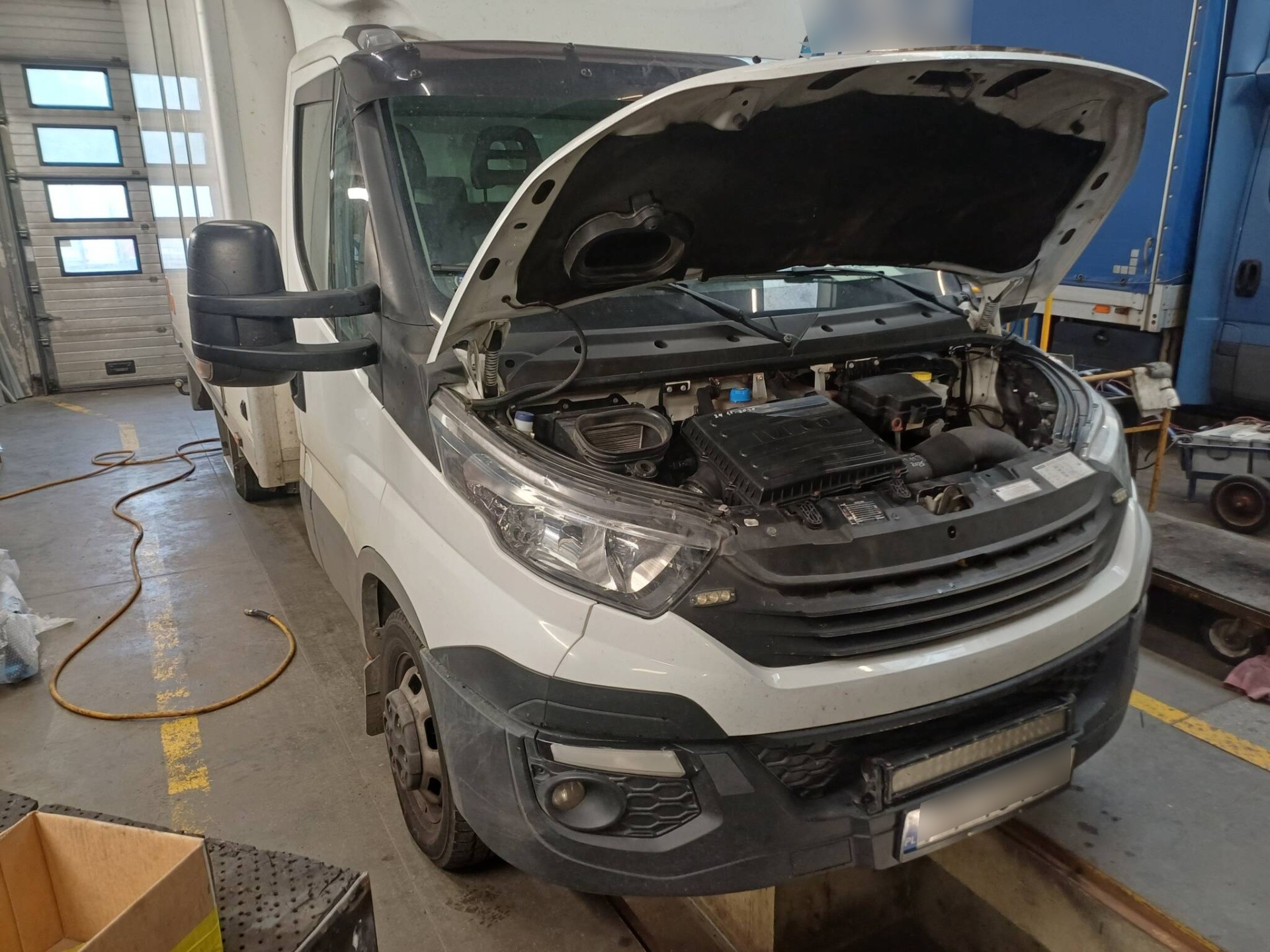 Iveco Daily: Naprawa blacharska po samozapłonie – Poznań