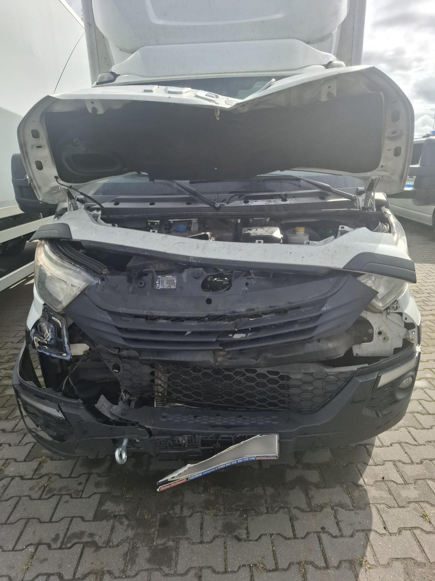 Bezgotówkowa naprawa IVECO z polisy Ergo Hestia w Białymstoku