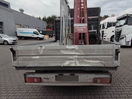 Opel Movano: Naprawa ramy po uderzeniu w konstrukcję – Niepruszewo