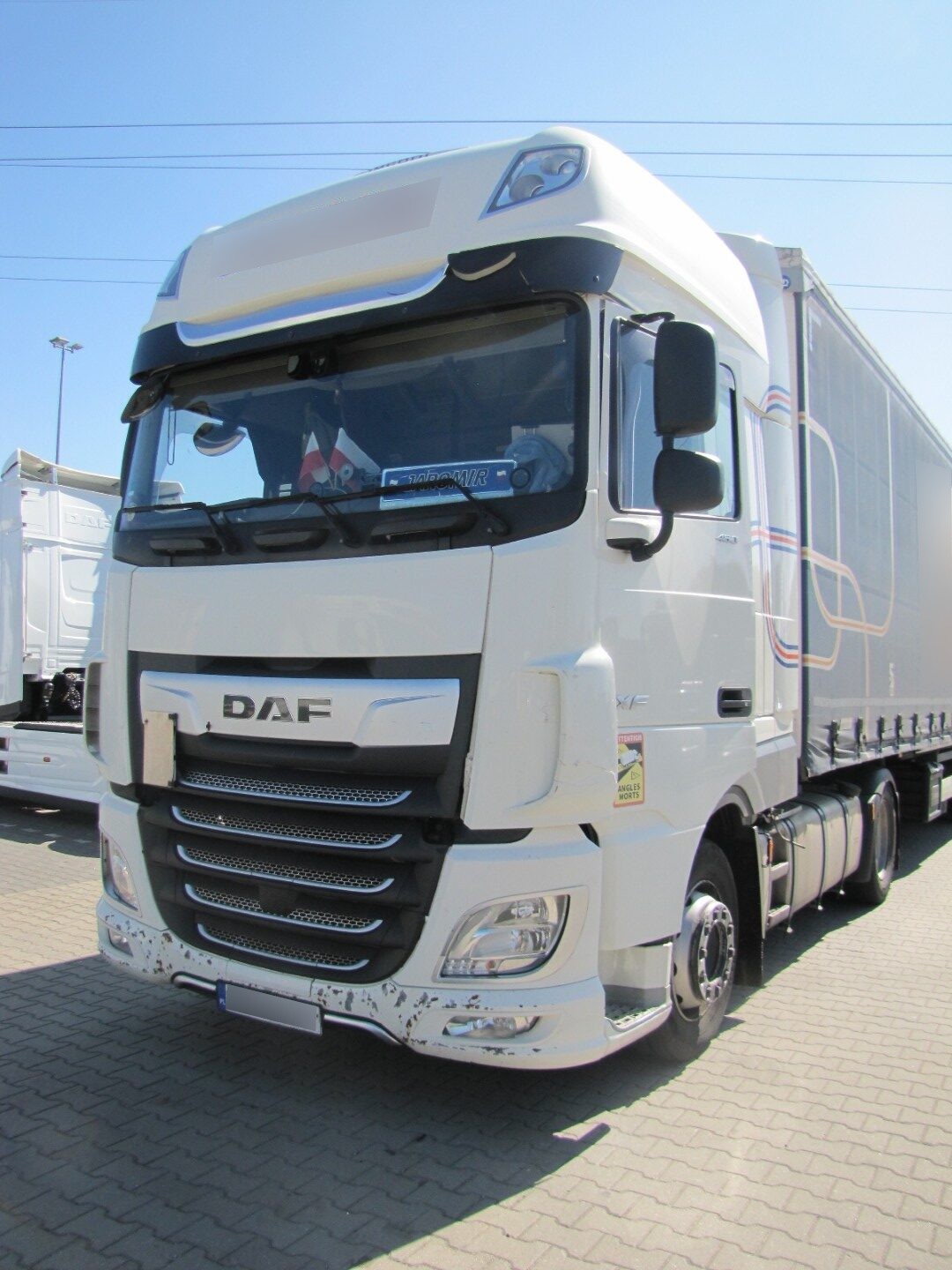 Bezgotówkowa naprawa DAF XF z polisy Warta w Szczecinie